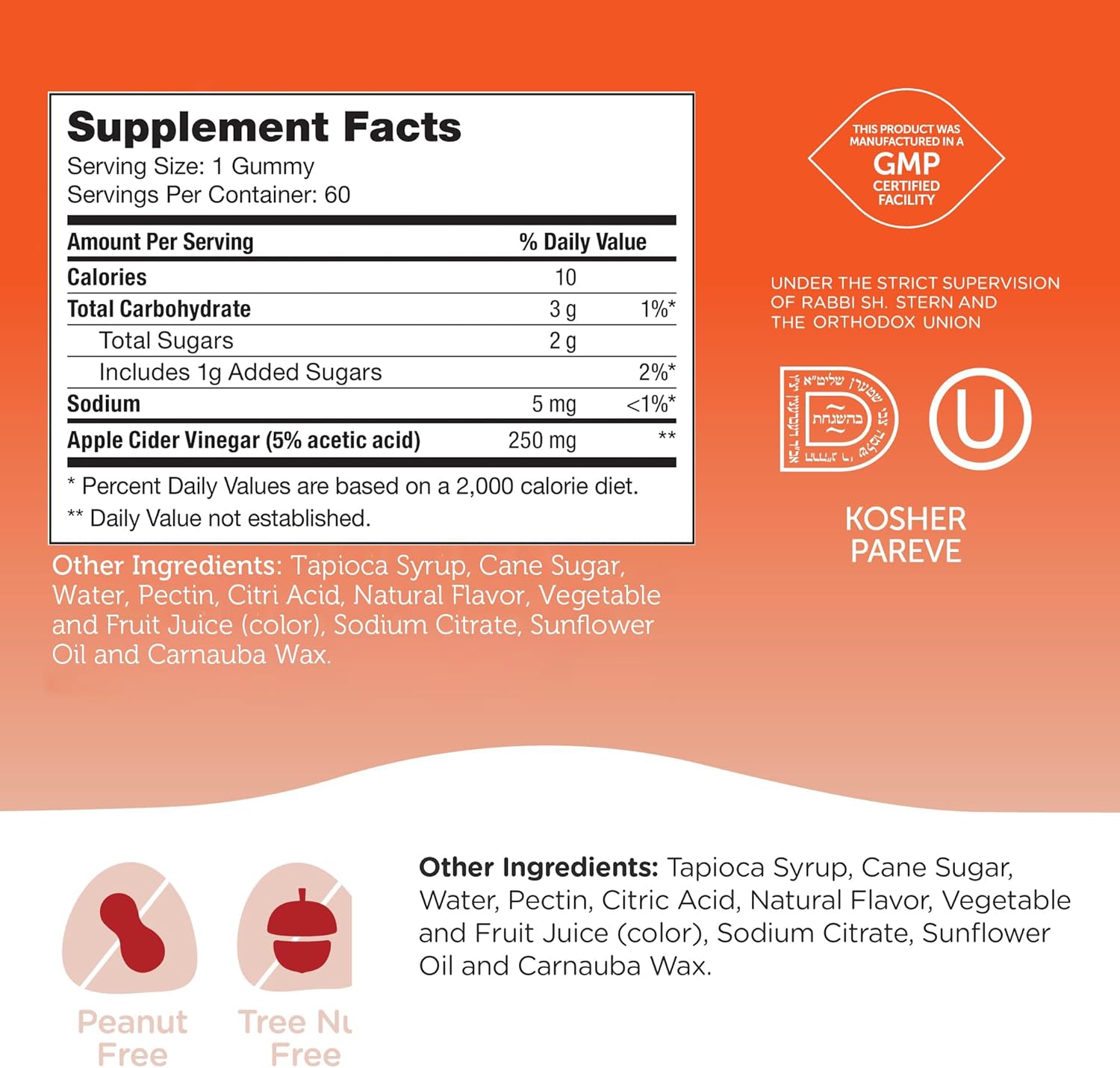 zahler-apple-cider-vinegar-gummies---kosher-pineapple-flavored-detox-support-for-gut-health-and-metabolism---60-gummies-7