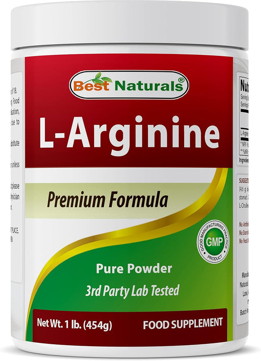 premium-1lb-l-arginine-powder---pharmaceutical-grade-free-form-amino-acid---supports-cardiovascular-health-circulation---ideal-for-men-women-1