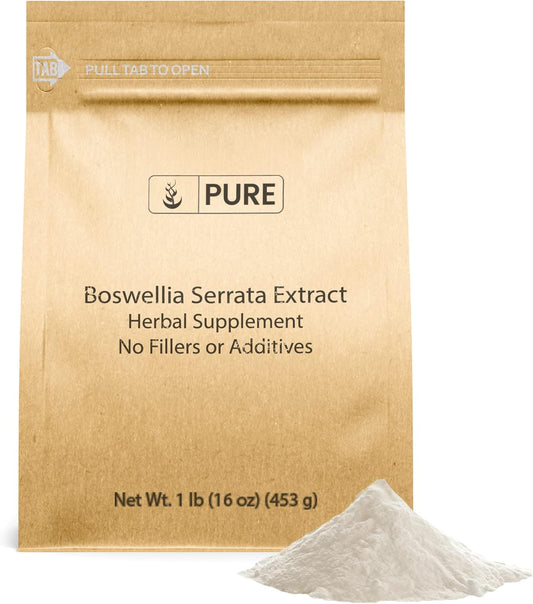 Organic Boswellia Serrata Extract Powder - 1lb Herbal Supplement, Non-GMO and Pure Ingredients - Espot.com.au