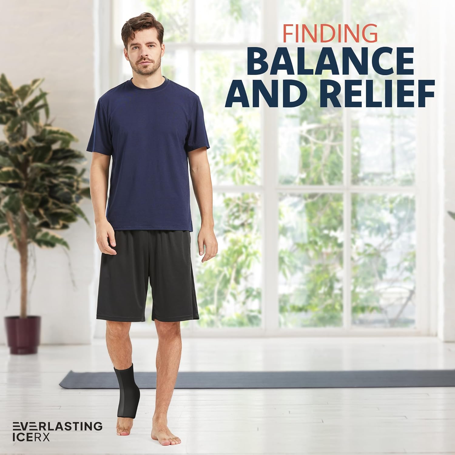 reusable-ankle-ice-pack-wrap-for-pain-relief---cold-compression-therapy-for-swelling-plantar-fasciitis-sprained-ankles---everlasting-ice-rx-6