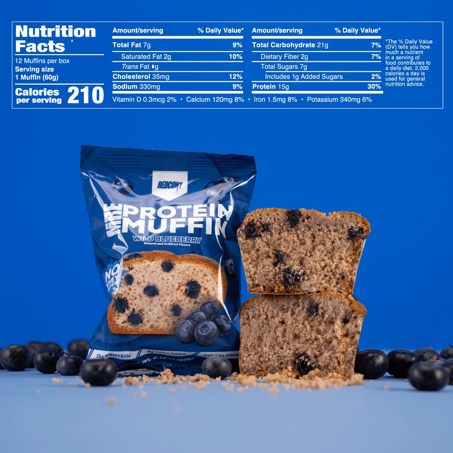 redcon1-mre-muffin---15g-protein-whole-food-snack-wild-blueberry-flavor---boost-energy-muscle-fuel---easy-to-digest-no-whey-12-pack-3