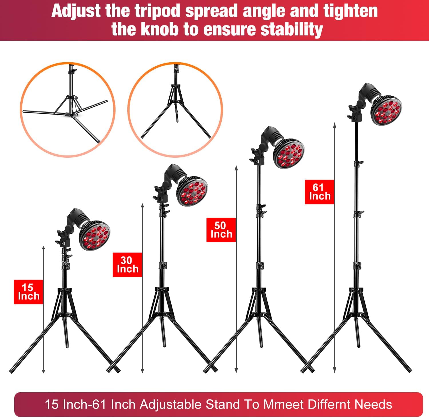36w-red-light-therapy-lamp-with-stand-for-body-and-face---660nm-red-light-and-850nm-near-infrared-light-combo---adjustable-height-15-61in-6