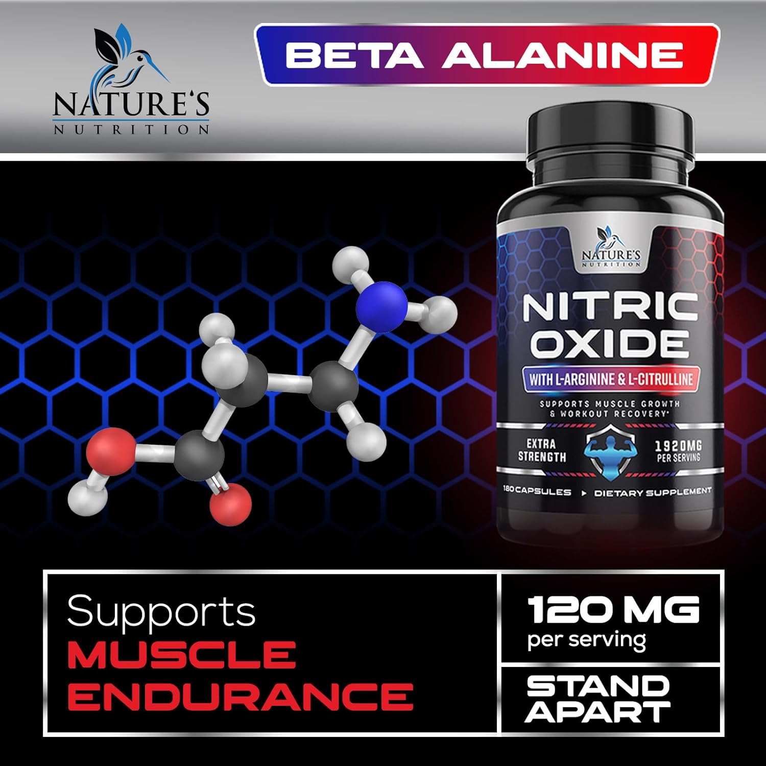 extra-strength-nitric-oxide-booster-with-l-arginine---powerful-support-for-men-and-women-citrulline-muscle-heart-health-energy---non-gmo-supplement-180-capsules-5