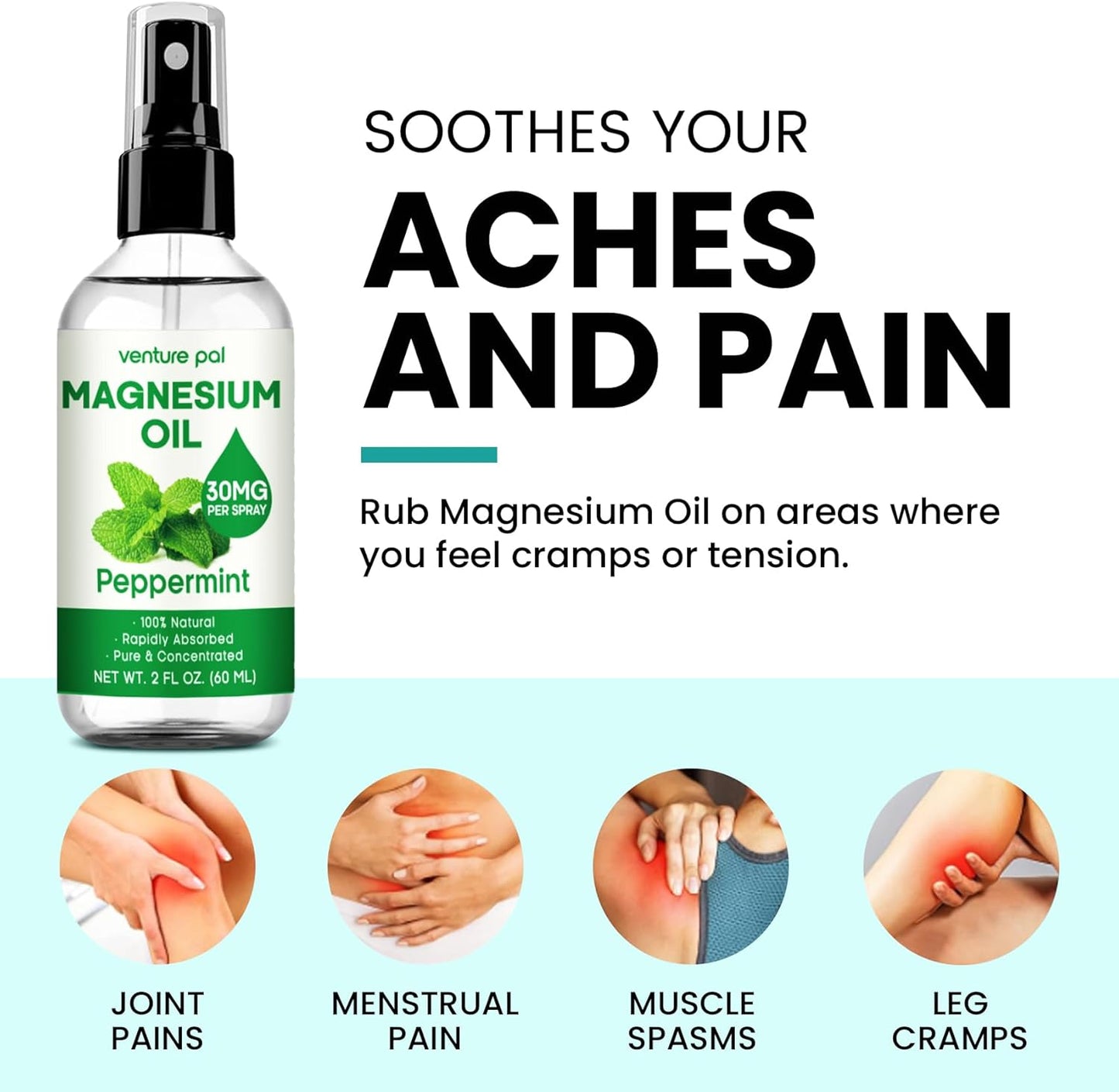 venture-pal-3-pack-magnesium-oil-spray-set-for-feet---relaxation-sleep-aid-muscle-relief-healthy-hair-skin---fast-absorption-non-greasy-formula---gift-idea-5