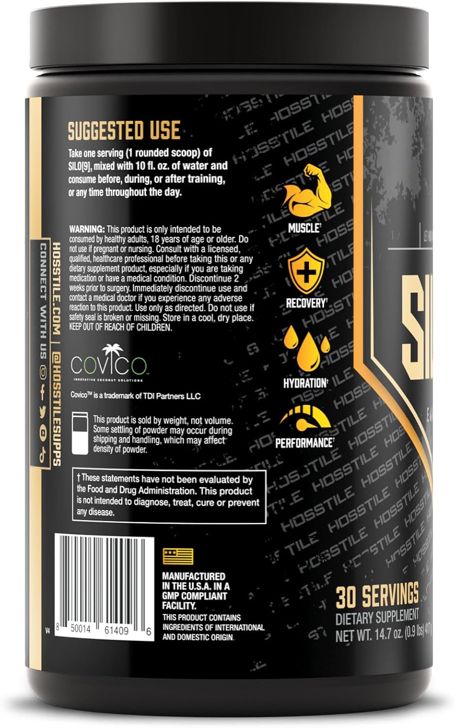 Orange Pineapple Electrolyte Hydration Drink with Essential Amino Acids and BCAAs for Muscle Recovery and Lean Muscle Growth - 30 Servings - Espot.com.au