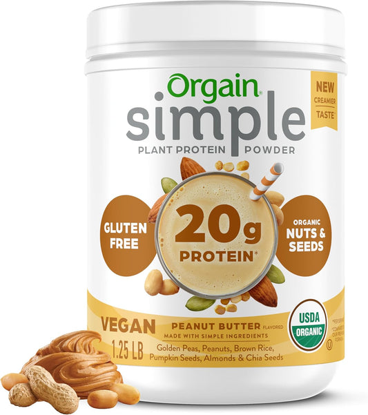 orgain-organic-vegan-peanut-butter-protein-powder---20g-plant-based-protein-fewer-ingredients-no-artificial-sweeteners-gluten-free-lactose-free-125-lb-1