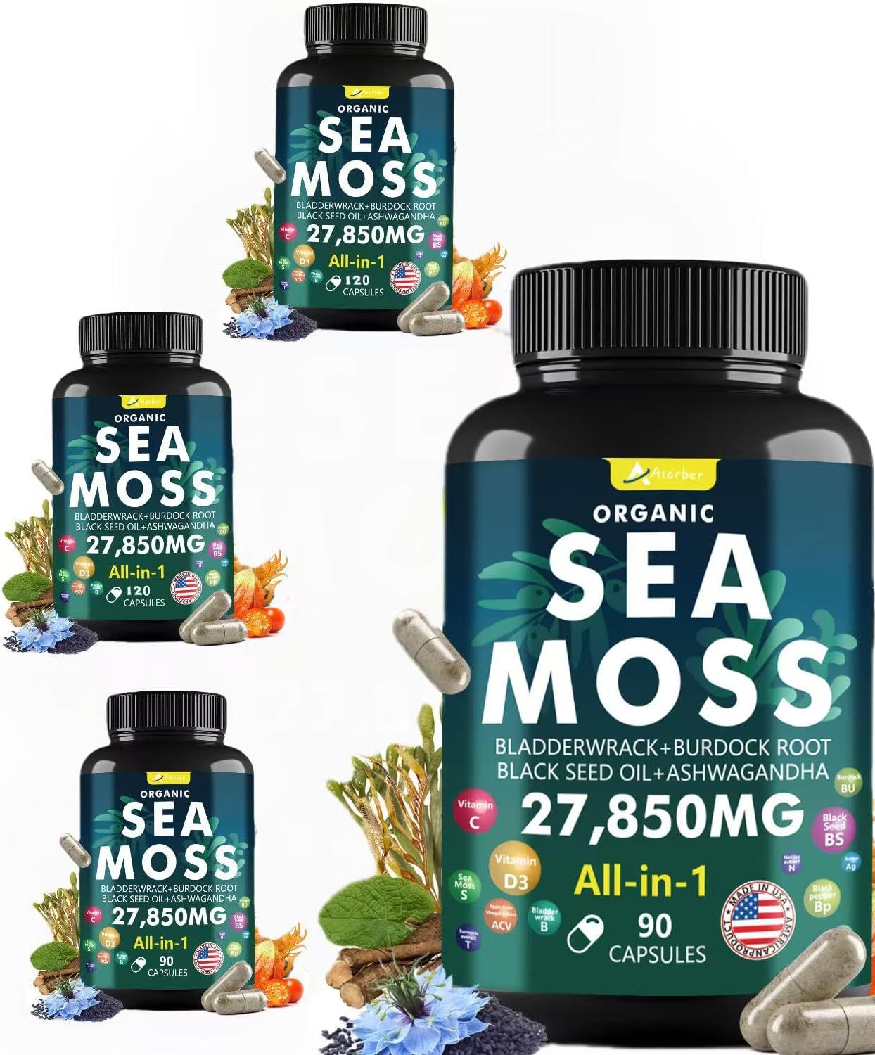 advanced-sea-moss-capsules-with-black-seed-oil-ahwagandha-ginger-vitamin-c-bladderwrack-elderberry---4-pack-of-90-tablets-for-immune-support-1