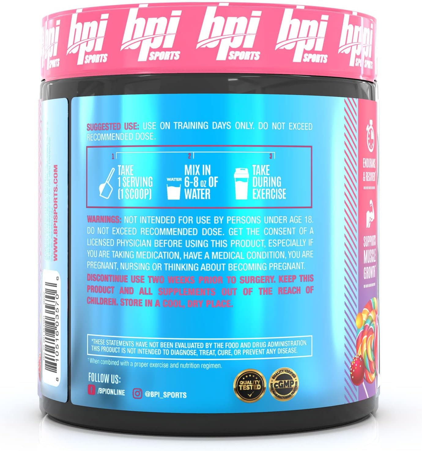 hydrating-bcaa-powder-intra-workout-sports-drink-for-recovery---candy-land-flavor---25-servings---men-women---bpi-sports-best-bcaa-pump-2