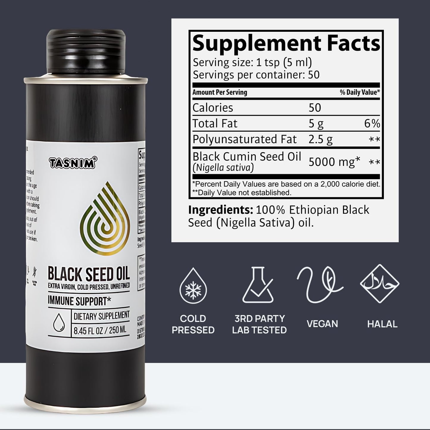 organic-ethiopian-black-seed-oil-cold-pressed-for-immune-support---high-potency-thymoquinone-for-skin-hair-overall-health---845-oz-unrefined-black-cumin-seed-oil---gluten-free---tasnim-5