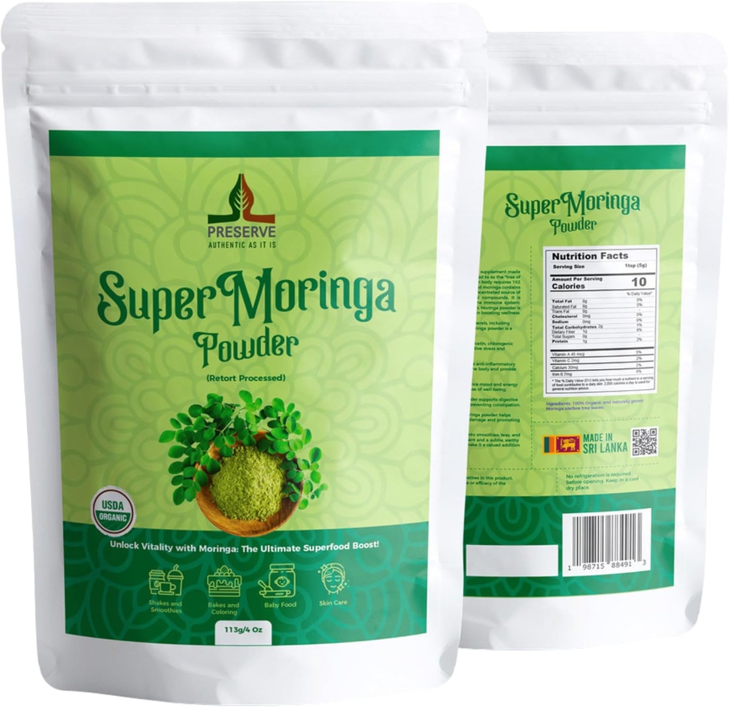 usda-organic-moringa-leaf-powder-vegan-gluten-free-superfood-retort-processed-for-maximum-nutrition-ideal-for-smoothies-tea-113g4oz-7
