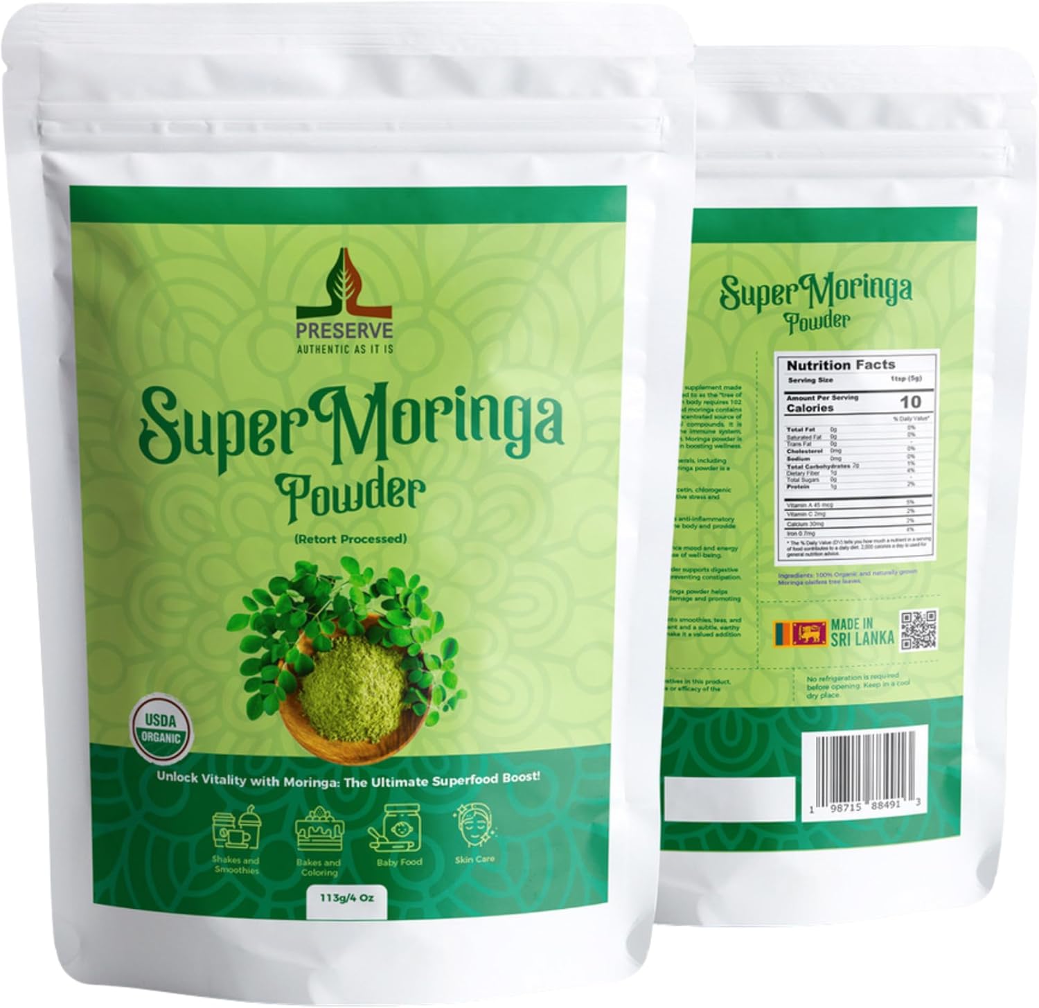usda-organic-moringa-leaf-powder-vegan-gluten-free-superfood-retort-processed-for-maximum-nutrition-ideal-for-smoothies-tea-113g4oz-7