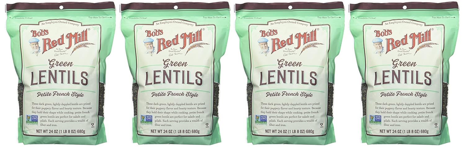 bobs-red-mill-green-lentil-beans---24-ounce-pack-of-4---nutritious-and-delicious-pulses-3