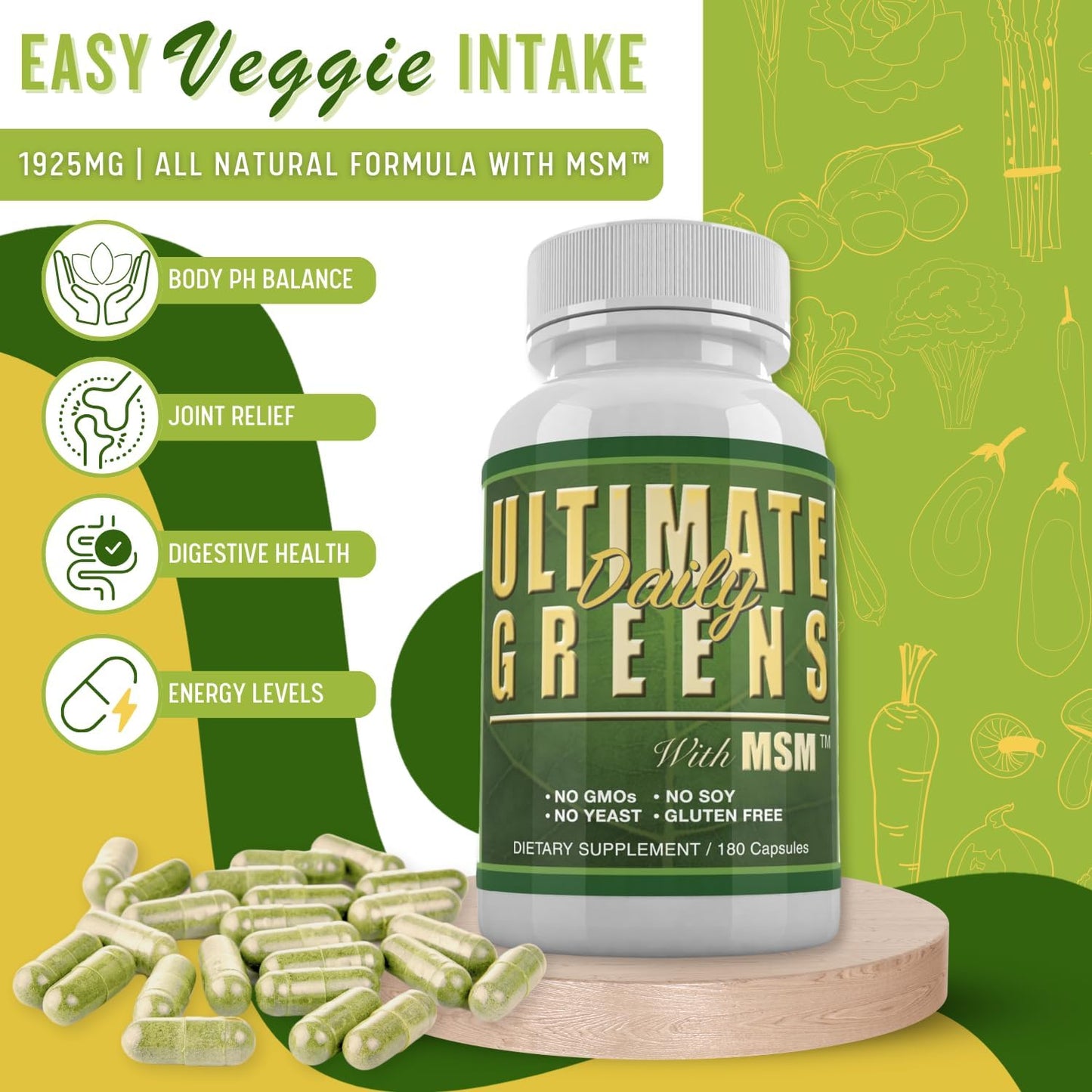 vegan-ultimate-greens-with-msm-1925mg-capsules---natural-superfood-vegetable-supplement-for-immune-support-energy---1-month-supply-2