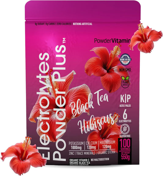 black-tea-hibiscus-electrolyte-powder-with-powdervitamin---keto-friendly-sugar-free-hydration-powder-with-1000mg-potassium-120mg-calcium-120mg-magnesium---100-servings-1
