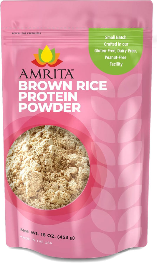 amrita-unflavored-brown-rice-protein-powder---vegan-non-gmo-gluten-free-soy-free---plant-based-protein-supplement-15-servings-1-lb-1