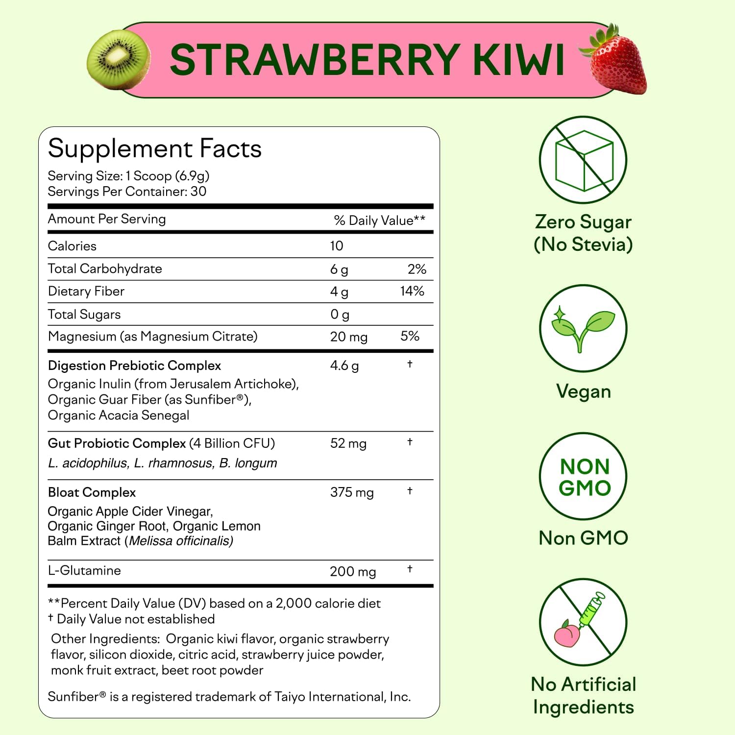 organic-prebiotic-probiotic-powder-for-digestive-health-sugar-free-gut-guardian-with-organic-fiber-herbs-for-bloating-relief---vegan-strawberry-kiwi-flavor-30-servings-6