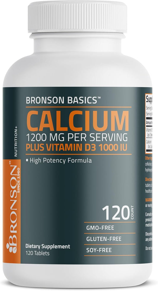 high-potency-bronson-calcium-with-vitamin-d3---1200mg-per-serving-1000-iu-non-gmo---120-tablets-1