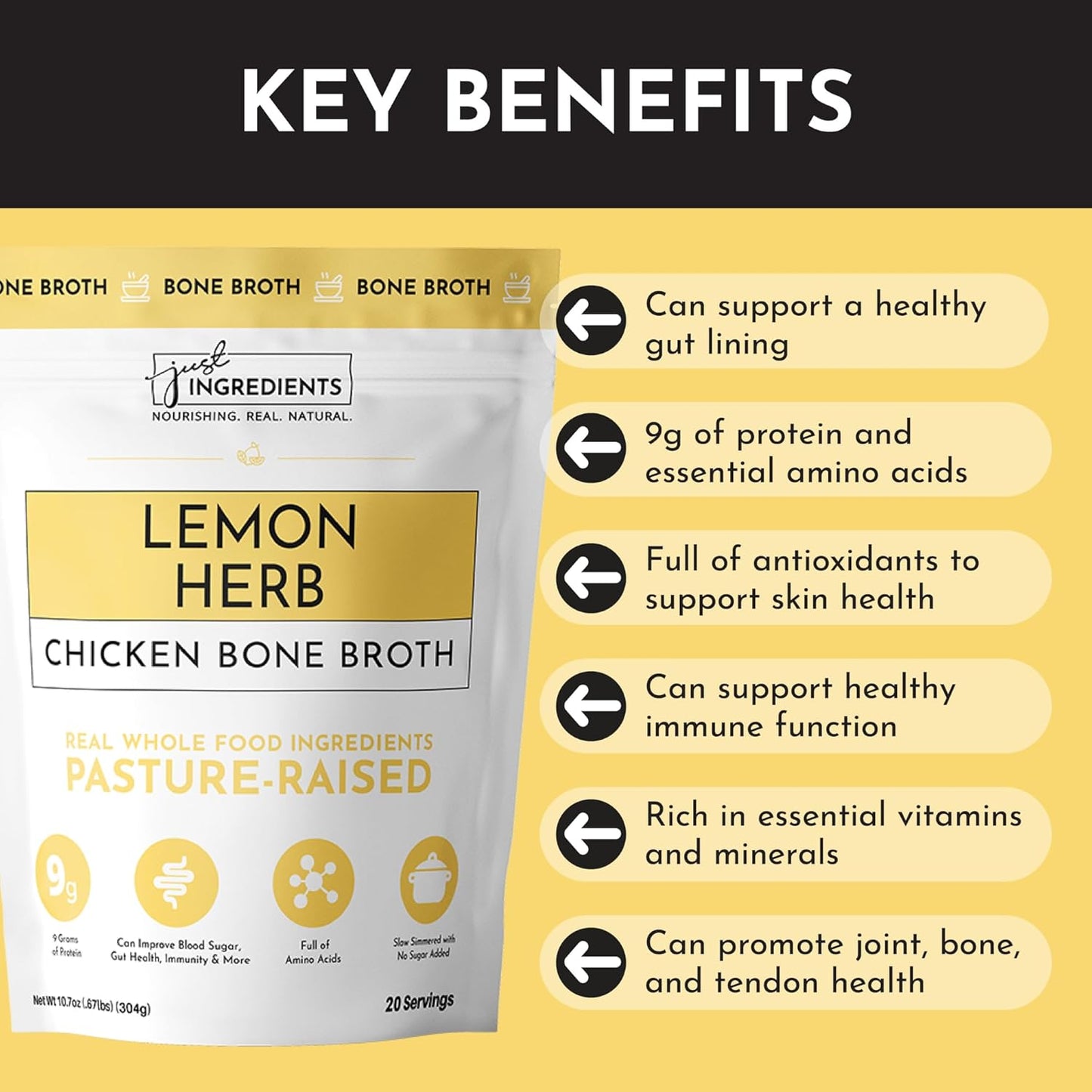 organic-chicken-broth-powder-with-lemon-herb-flavor---20-servings-no-artificial-flavors-or-preservatives-9g-protein-gluten-free-3