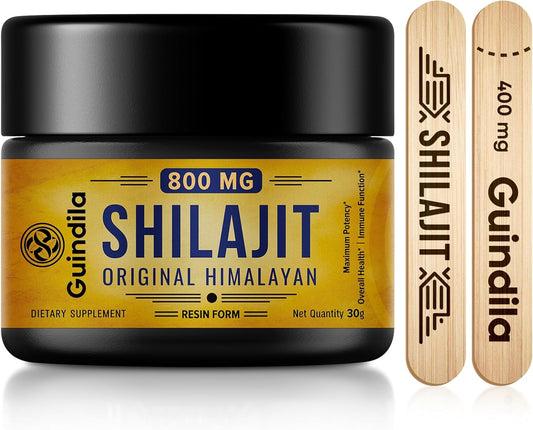 organic-guindila-shilajit-800mg-supplement---pure-himalayan-resin-with-85-trace-minerals-fulvic-acid-for-energy-immunity-boost---30g-1