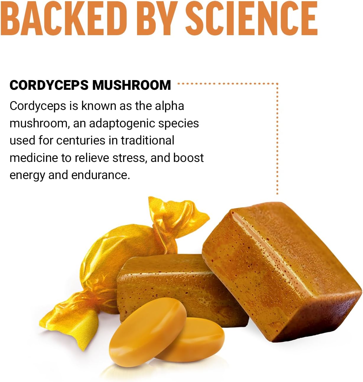 cordyceps-mushroom-soft-chews-for-stress-relief-energy-and-antioxidant-support---butterscotch-flavored-supplement-with-vitality-benefits---30-pack-3