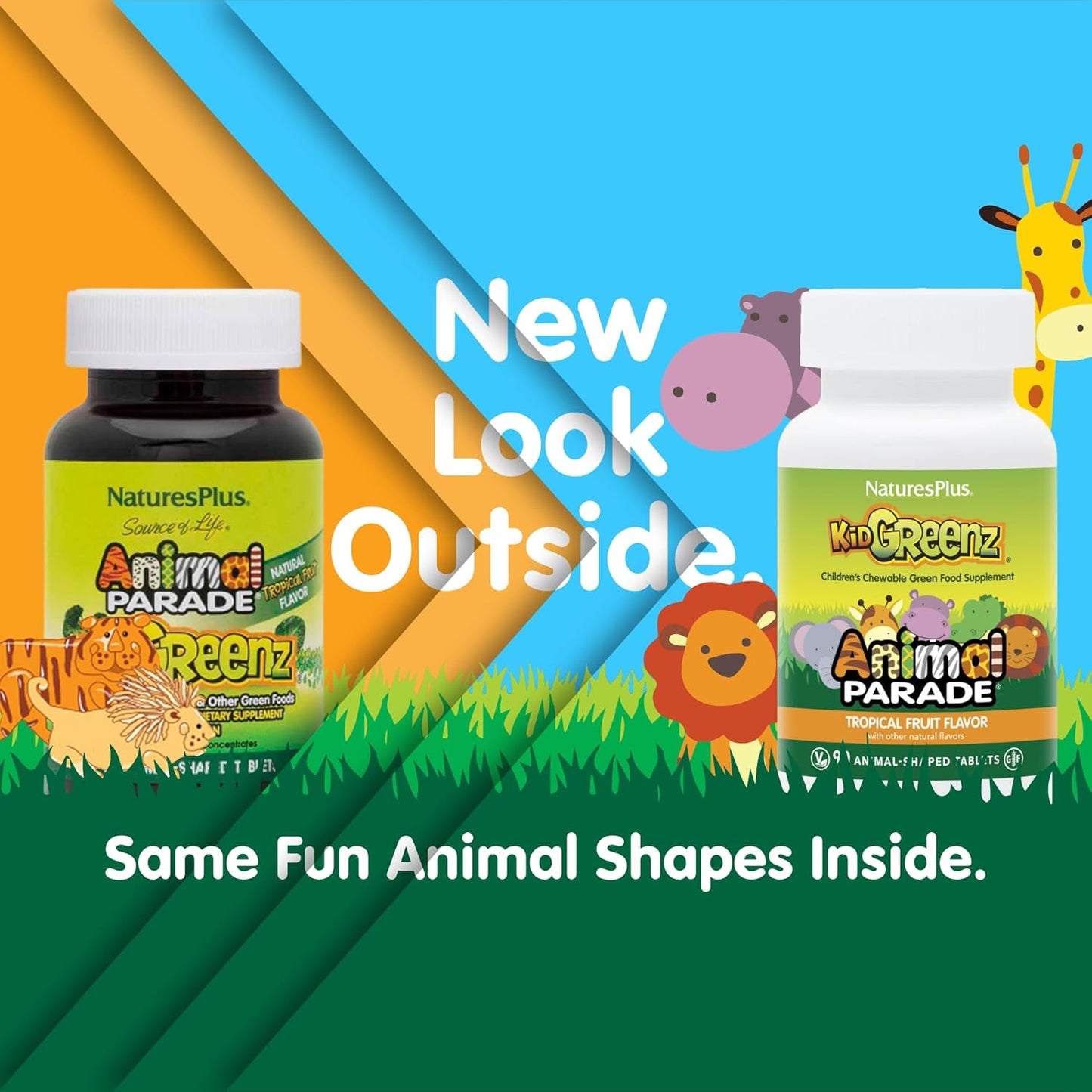 natures-plus-animal-parade-kidgreenz-chewable-tablets---270-servings-pack-of-3---superfood-blend-vegetarian-gluten-free---animal-shaped-2