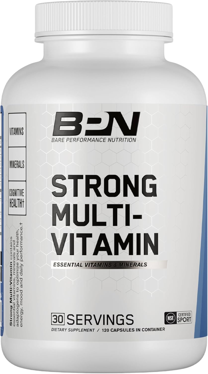 BPN Strong Multi-Vitamin for Foundational Health with Adaptogens for Improved Mood, Sleep, and Cognitive Health - Espot.com.au
