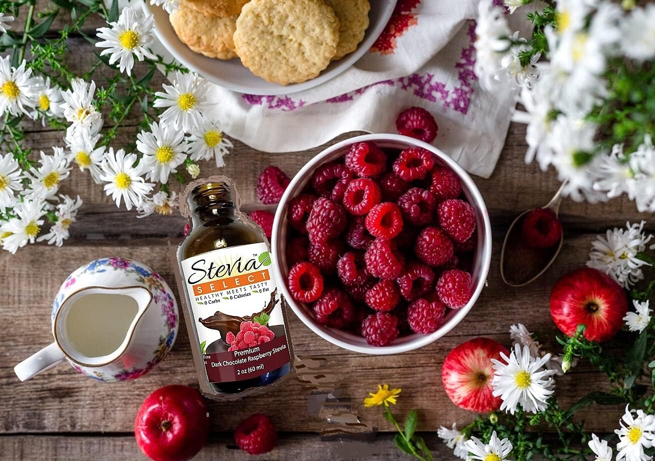 sugar-free-raspberry-dark-chocolate-stevia-drops-bundle-pack-2---keto-coffee-flavors-2-oz-each---by-stevia-select-3