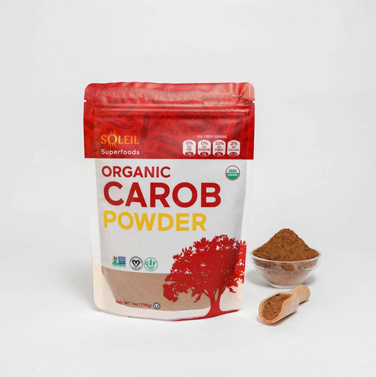 organic-carob-powder-by-soleil-foods---vegan-superfood-high-in-fiber-caffeine-free-gluten-free-non-gmo-kosher-certified-88oz-1