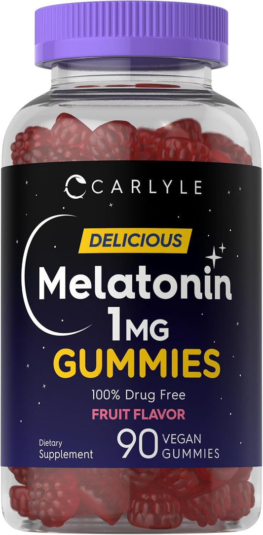 carlyle-melatonin-gummies---90-count-1mg---vegan-non-gmo-gluten-free---fruit-flavored-sleep-aid-1