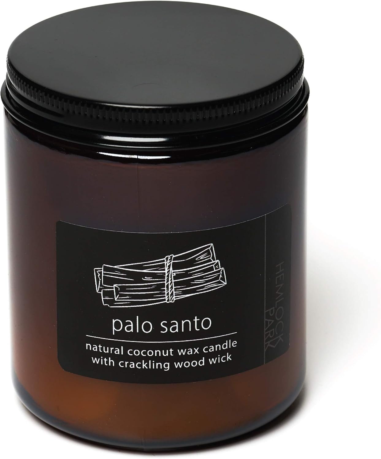 handcrafted-palo-santo-crackling-wood-wick-candle---natural-coconut-wax-essential-oils---8-oz-standard-size---hemlock-park-2
