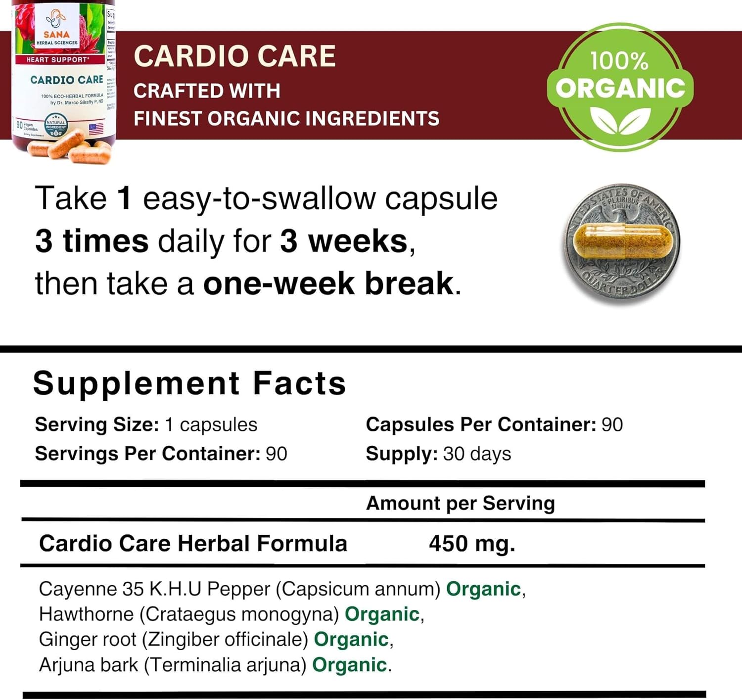 Dr. Sikaffy's All-Natural Artery Plaque Remover and Liver Cleanse for Detox and Repair by Sana Herbal - Espot.com.au