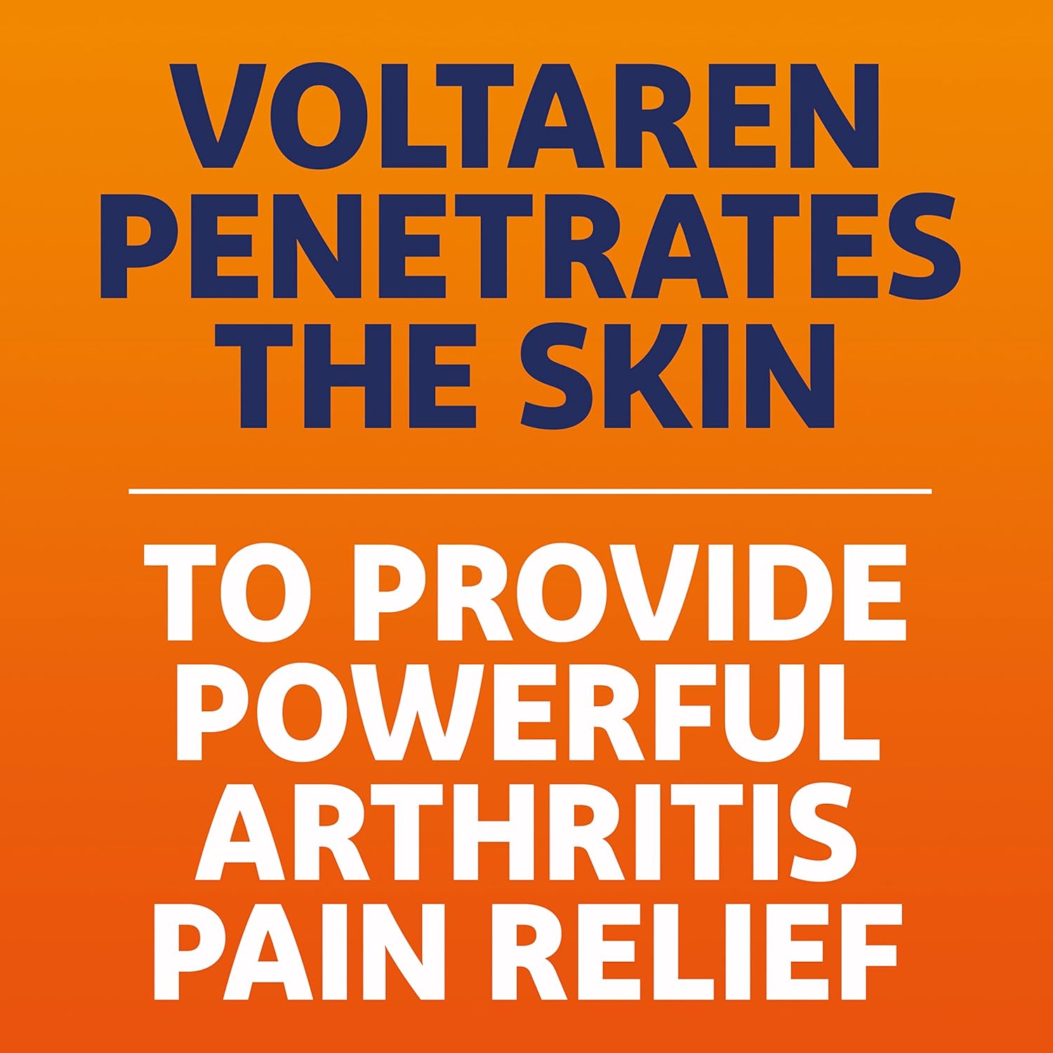 Voltaren Arthritis Pain Gel - Fast Relief for Topical Arthritis Pain - 1.7 oz Tube - No Prescription Required - Espot.com.au