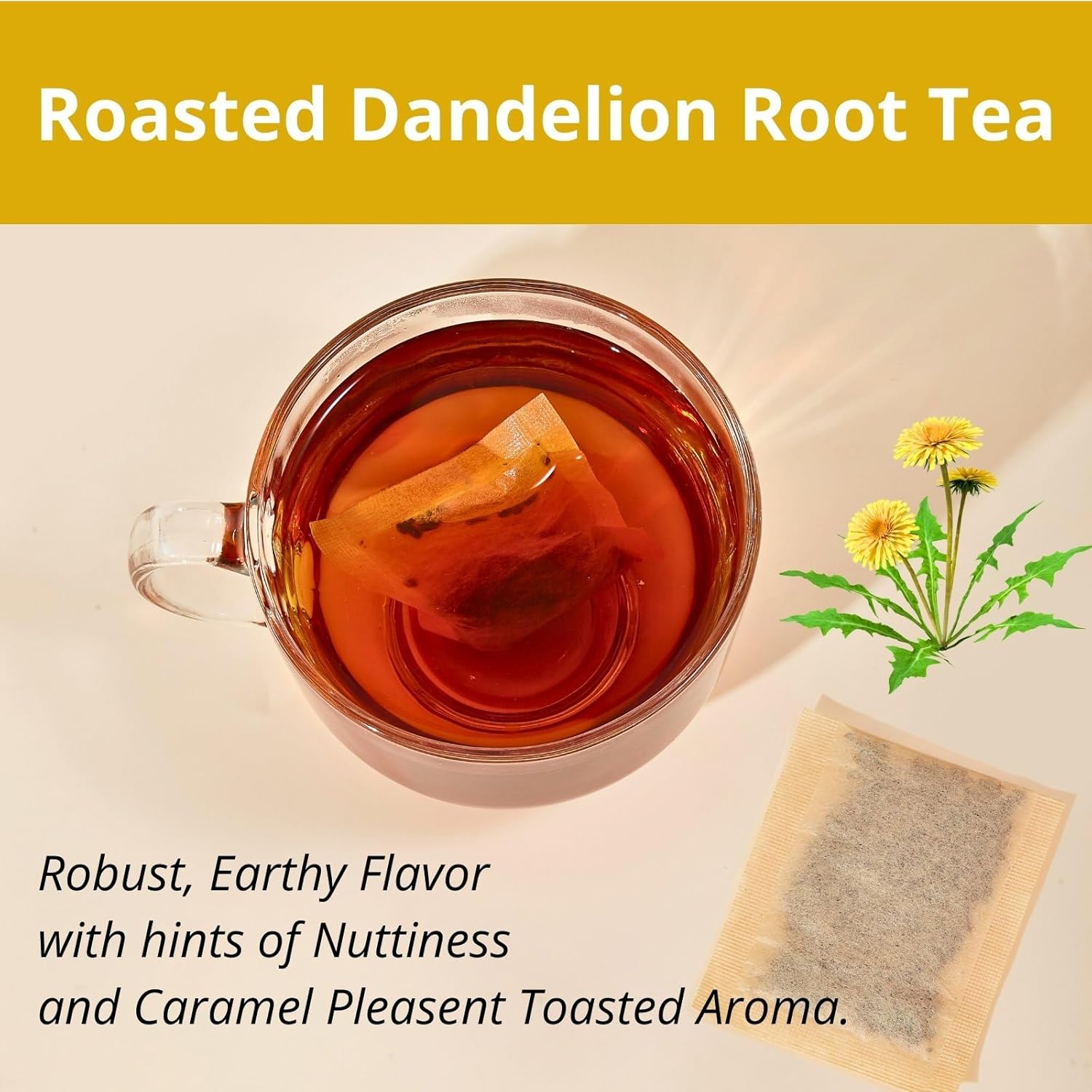 vitalforest-natural-detox-dandelion-root-tea-bags---60-bags-2g-each---caffeine-free-coffee-substitute---canister-packaged---diente-de-leon-6