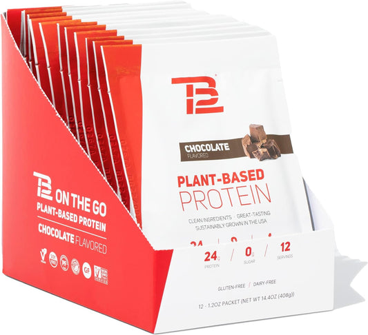 tom-bradys-tb12-chocolate-flavor-plant-based-protein-powder---24g-vegan-pea-protein-low-sugar-keto-paleo-friendly-non-gmo-meal-replacement-sugar-free---112-ounce-12-pack-1