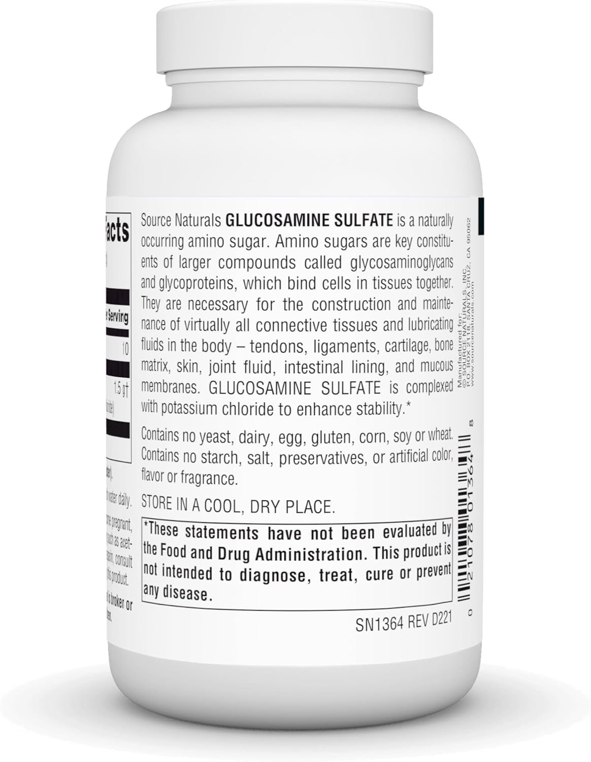 8-oz-powder-glucosamine-sulfate-supplement-for-joint-support---sodium-free-formula-by-source-naturals-3