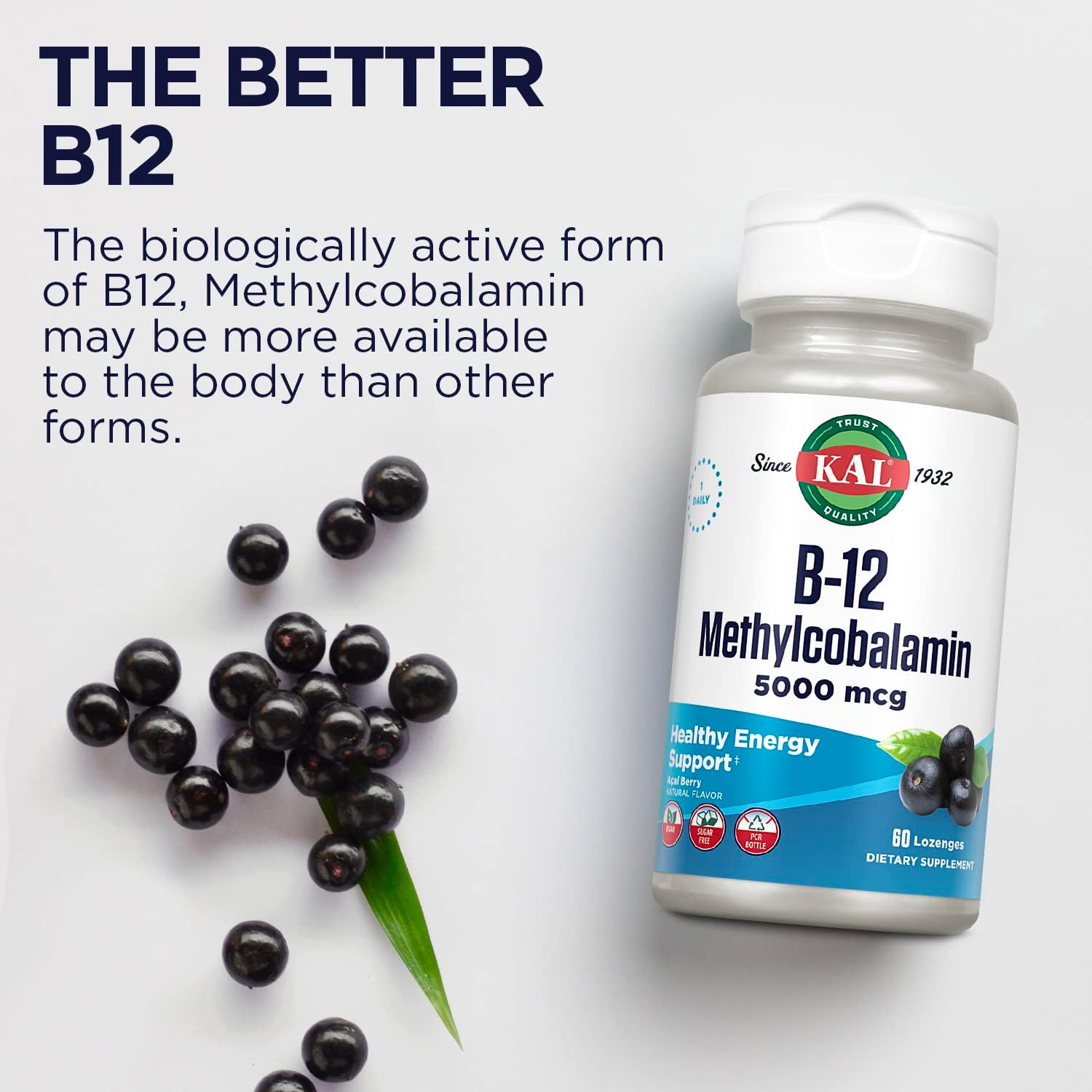 5000mcg-kal-vitamin-b-12-methylcobalamin-lozenges-for-healthy-energy-metabolism-nerve-support-red-blood-cells---acai-flavor-vegan-sugar-free---60-servings-6