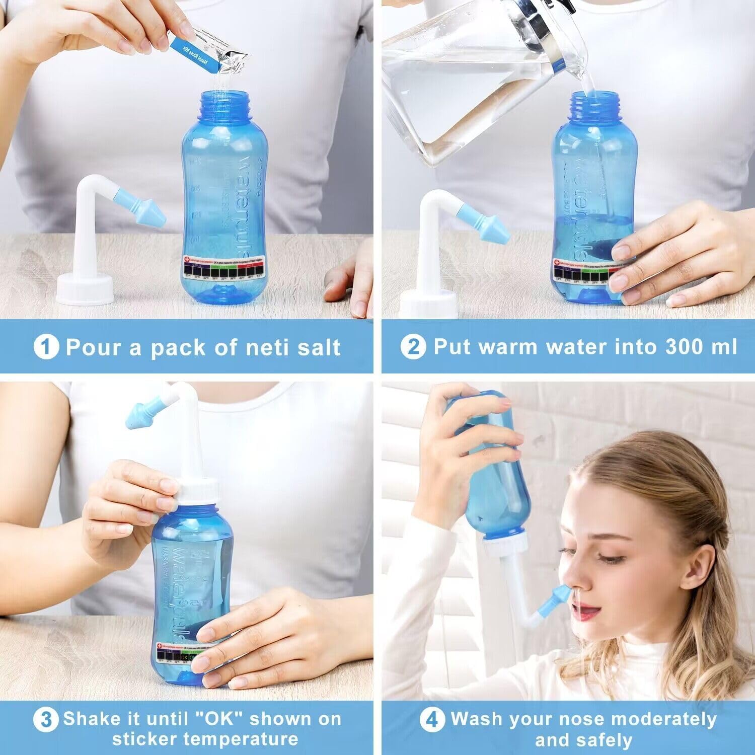 blue-maoever-neti-pot-with-90-salt-packets-for-sinus-rinse---300-ml-nose-wash-cleaner-for-adults-kids---bpa-free---includes-sticker-thermometer-6