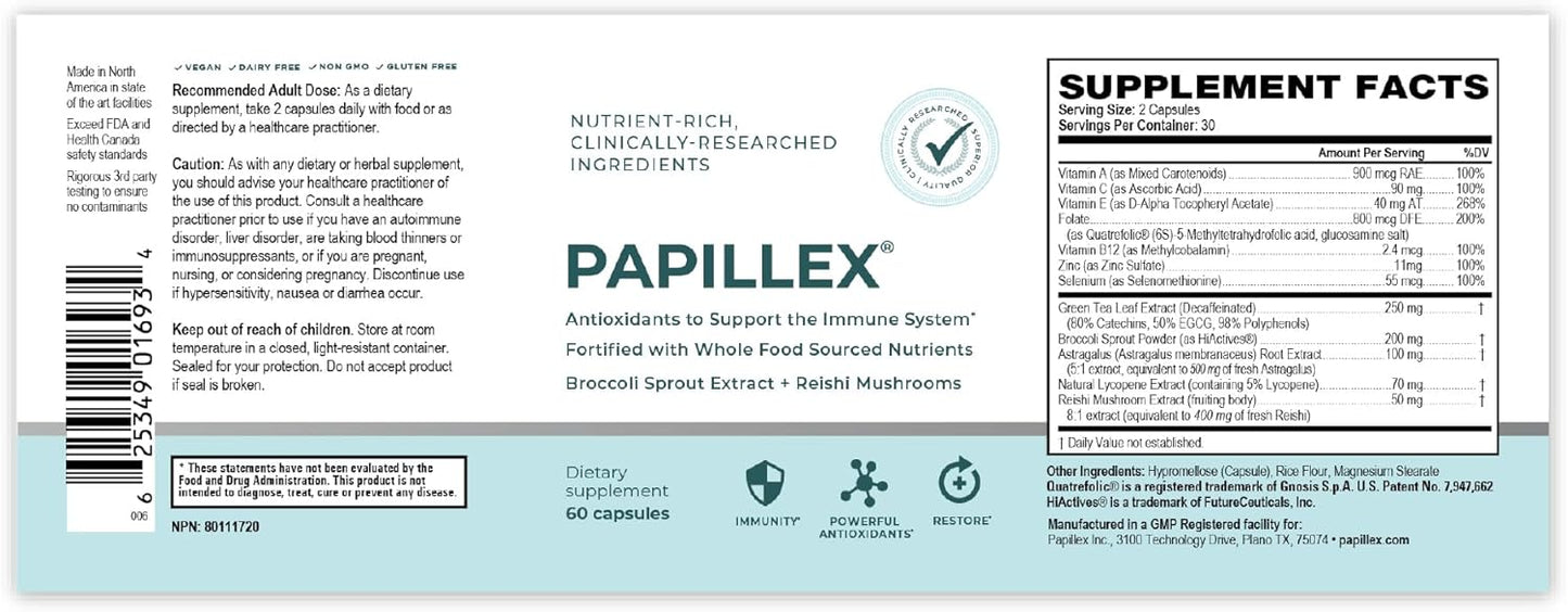 papillex-dietary-supplement-tablets---natural-immune-support---immunity-defense-booster---organic-60-capsules-6-pack-2