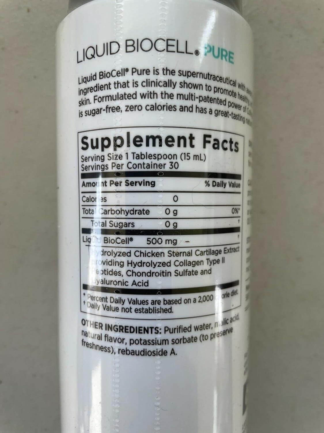 BioCell Collagen Peptides Liquid for Joint, Skin Toning & Elasticity - 15.2 fl oz - Espot.com.au