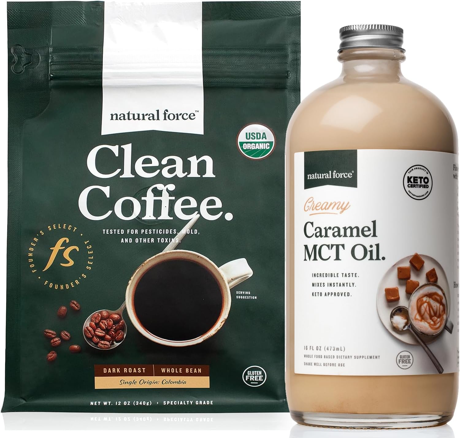 organic-dark-roast-coffee-with-creamy-caramel-mct-oil-bundle---non-gmo-keto-paleo-vegan---12-oz-bag-16-oz-glass-bottle---clean-mold-mycotoxin-free-1