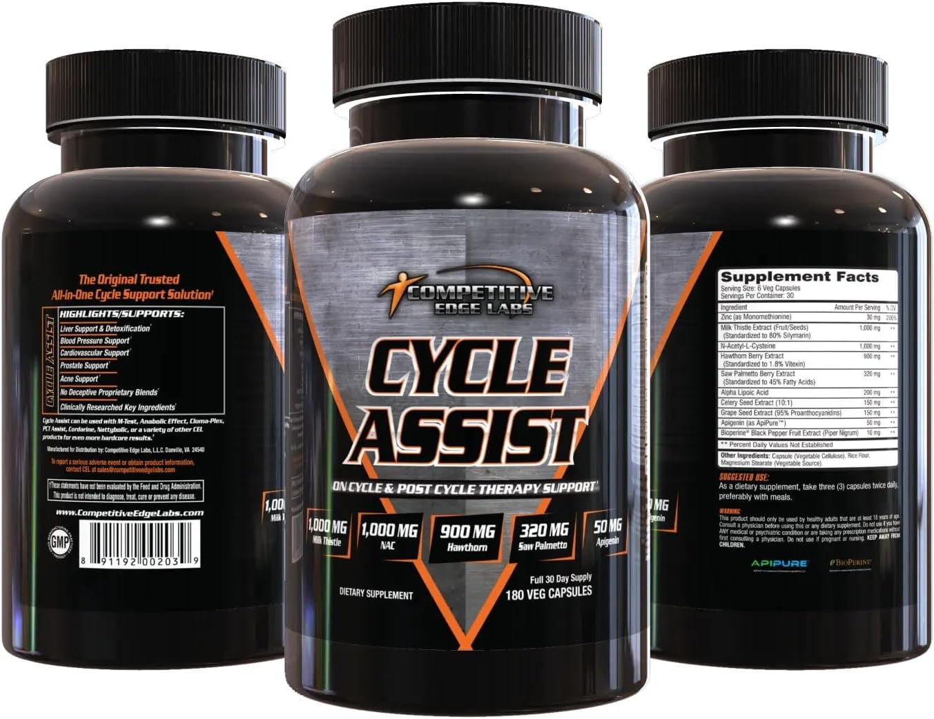 CEL Cycle Assist: On Cycle Support with Liver and Organ Protection - 60 Servings - Espot.com.au