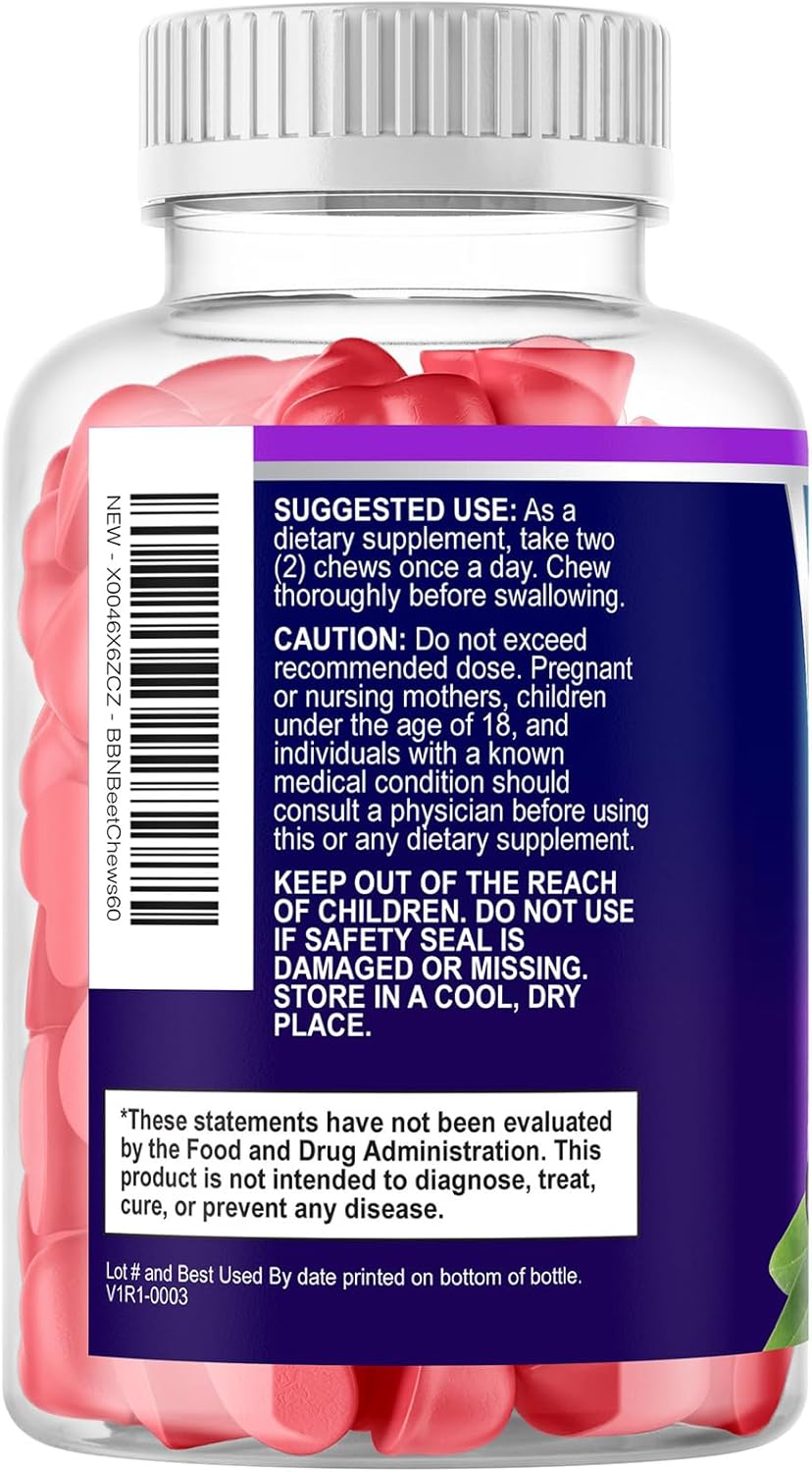 natural-heart-chews-with-beet-root-grape-seed-extract-non-gmo-beetroot-powder-acai-berry-flavor---60-gummies-for-blood-pressure-support-energy-boost-3