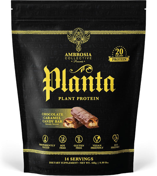 ambrosia-planta-vegan-protein-powder---organic-plant-based-keto-friendly-no-bloating-gluten-soy-free-no-added-sugar-gourmet-candy-bar-flavor---14-servings-1