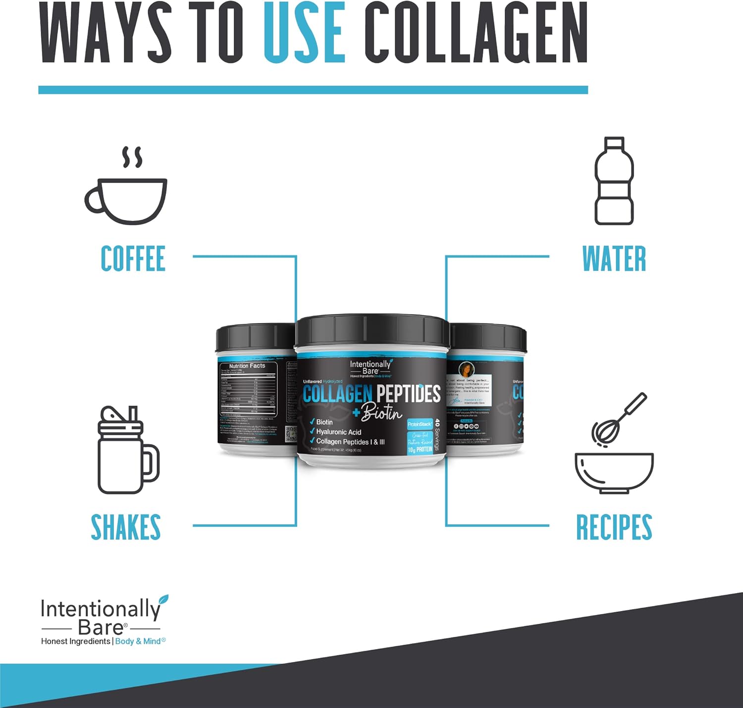 bare-collagen-powder-with-biotin-hyaluronic-acid---unflavored-collagen-peptides-for-keto-diet---non-gmo-grass-fed-protein-powder---40-servings-2