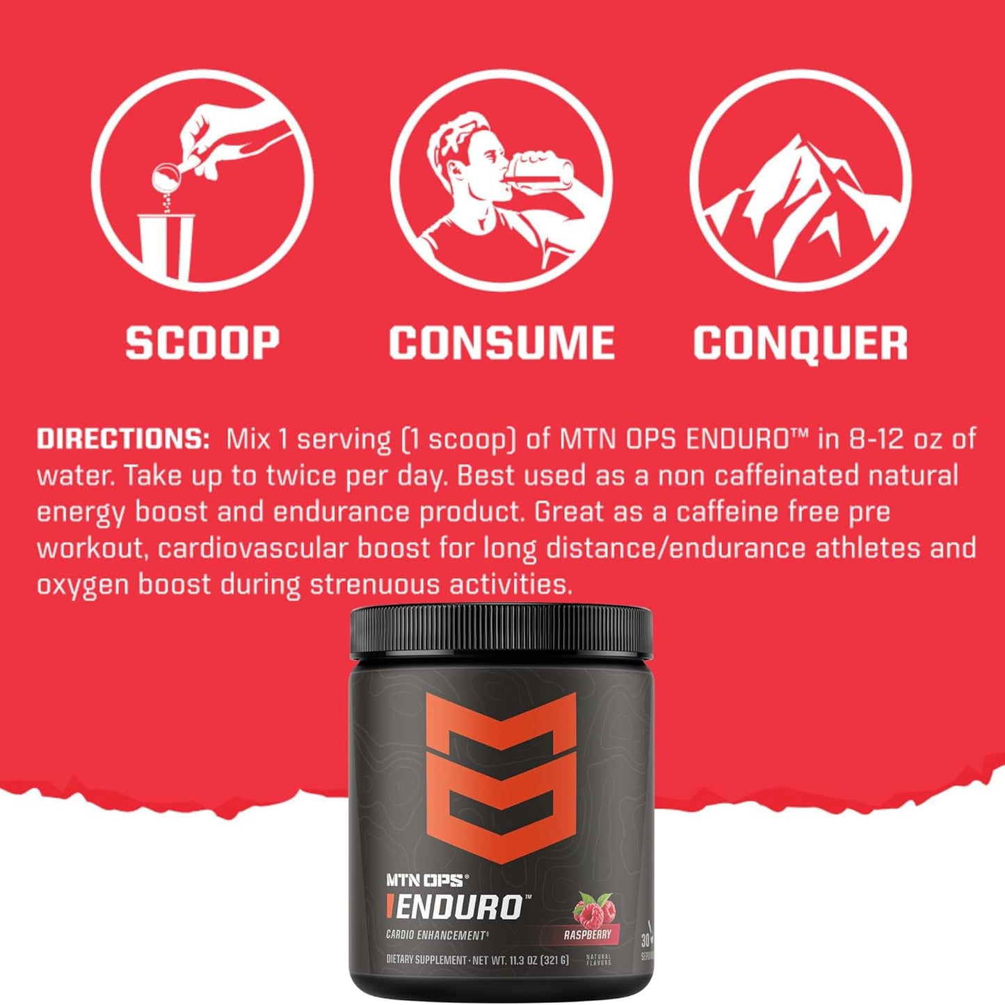 mtn-ops-enduro-nitric-oxide-supplement---citrus-bliss-flavor---30-servings-magnesium-citrate-beet-root-powder-niacinamide---stim-free-pre-workout-4