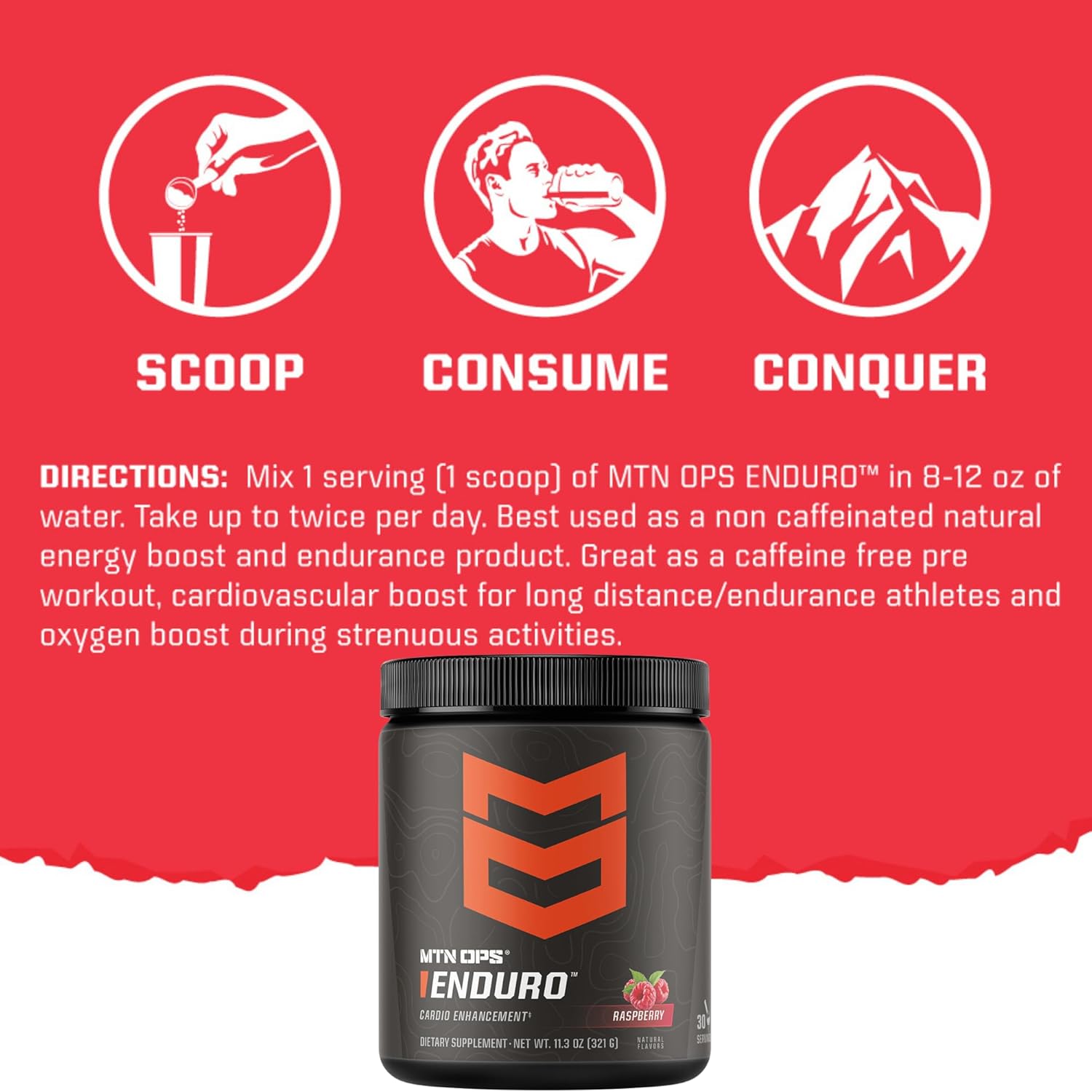 mtn-ops-enduro-nitric-oxide-supplement---citrus-bliss-flavor---30-servings-magnesium-citrate-beet-root-powder-niacinamide---stim-free-pre-workout-4