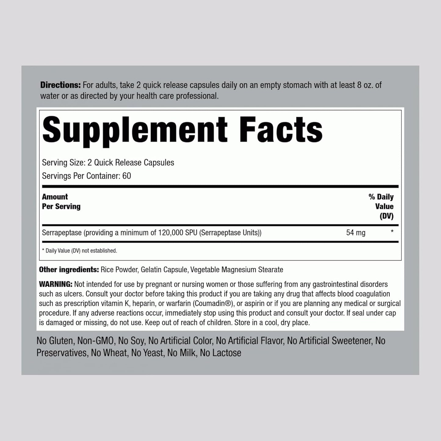 piping-rock-serrapeptase-supplement---120000-spu-120-capsules-extra-strength-digestive-enzyme---non-gmo-gluten-free-2