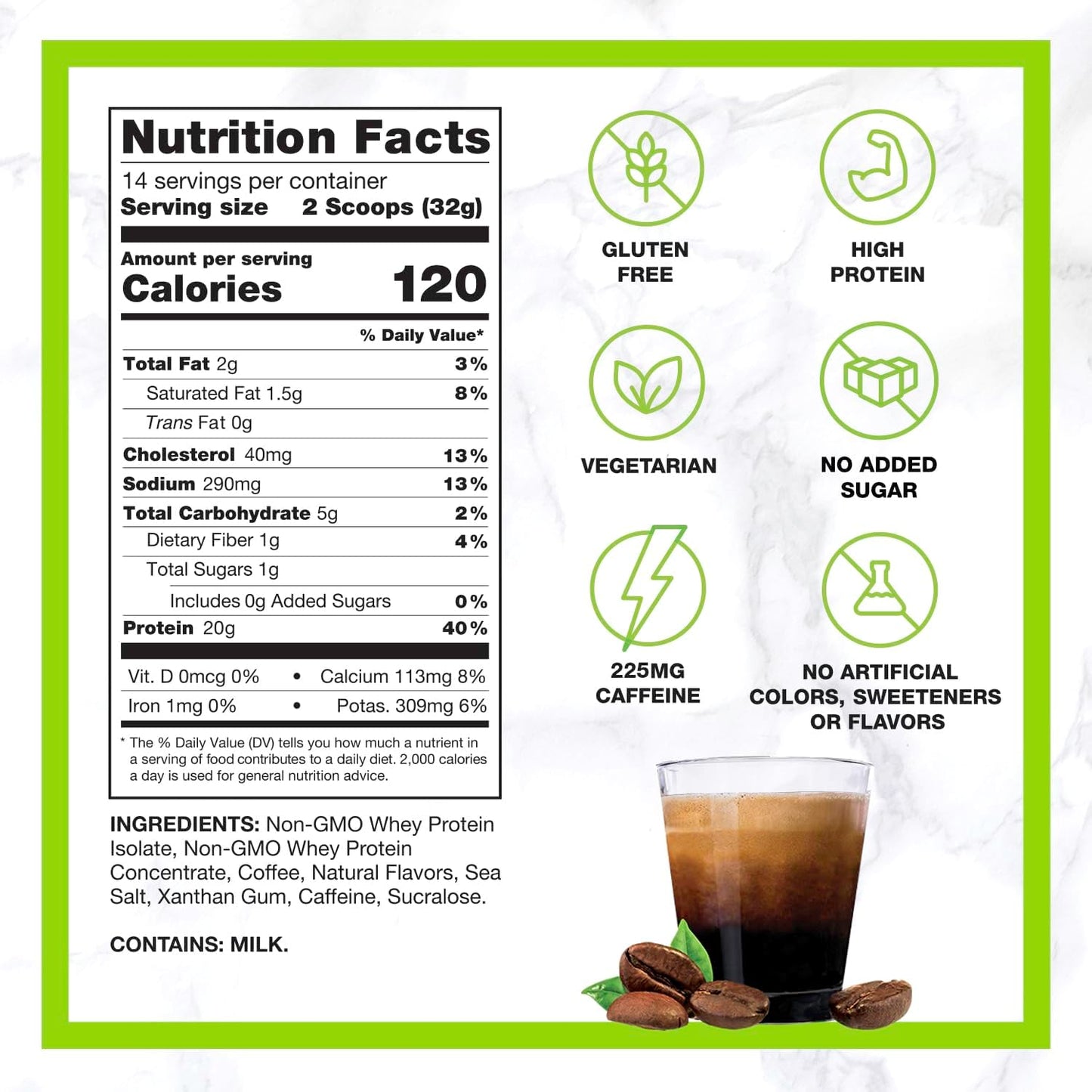 chike-triple-shot-espresso-protein-iced-coffee---20g-protein-3-shots-espresso-1g-sugar---keto-gluten-free---14-servings---158oz-2
