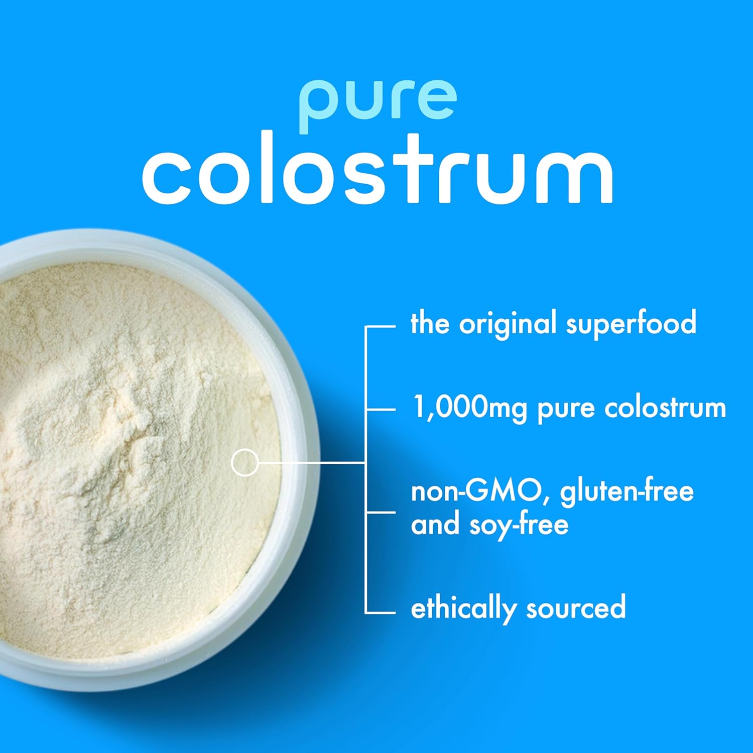 premium-bovine-colostrum-powder-supplement-for-gut-health-immune-support---1000mg-superfood-gluten-sugar-free---unflavored---30-servings-2