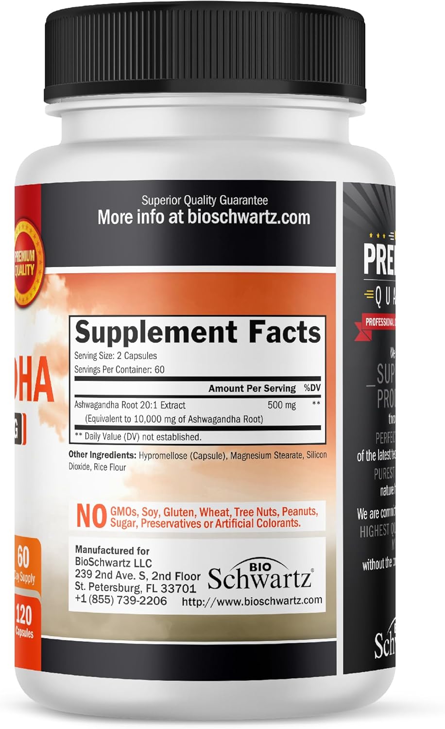 bioschwartz-ashwagandha-extra-strength-capsules---500mg-root-extract-10000mg-powder-equivalent---vegan-gluten-free-non-gmo---60-servings-120-count-6